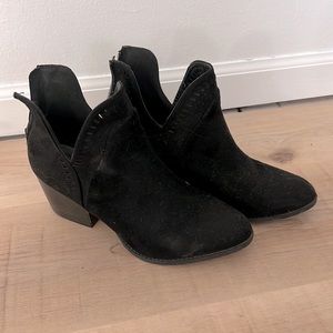 Women’s Nature Breeze Black Felt Booties